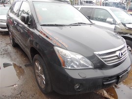 2008 Lexus Rx400h Black 3.3L AT 4WD #Z21692